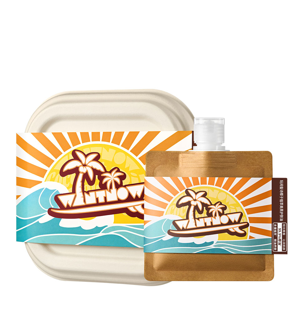 椰子植萃美黑护肤油Coconut-Extraction-Tanning-Oil